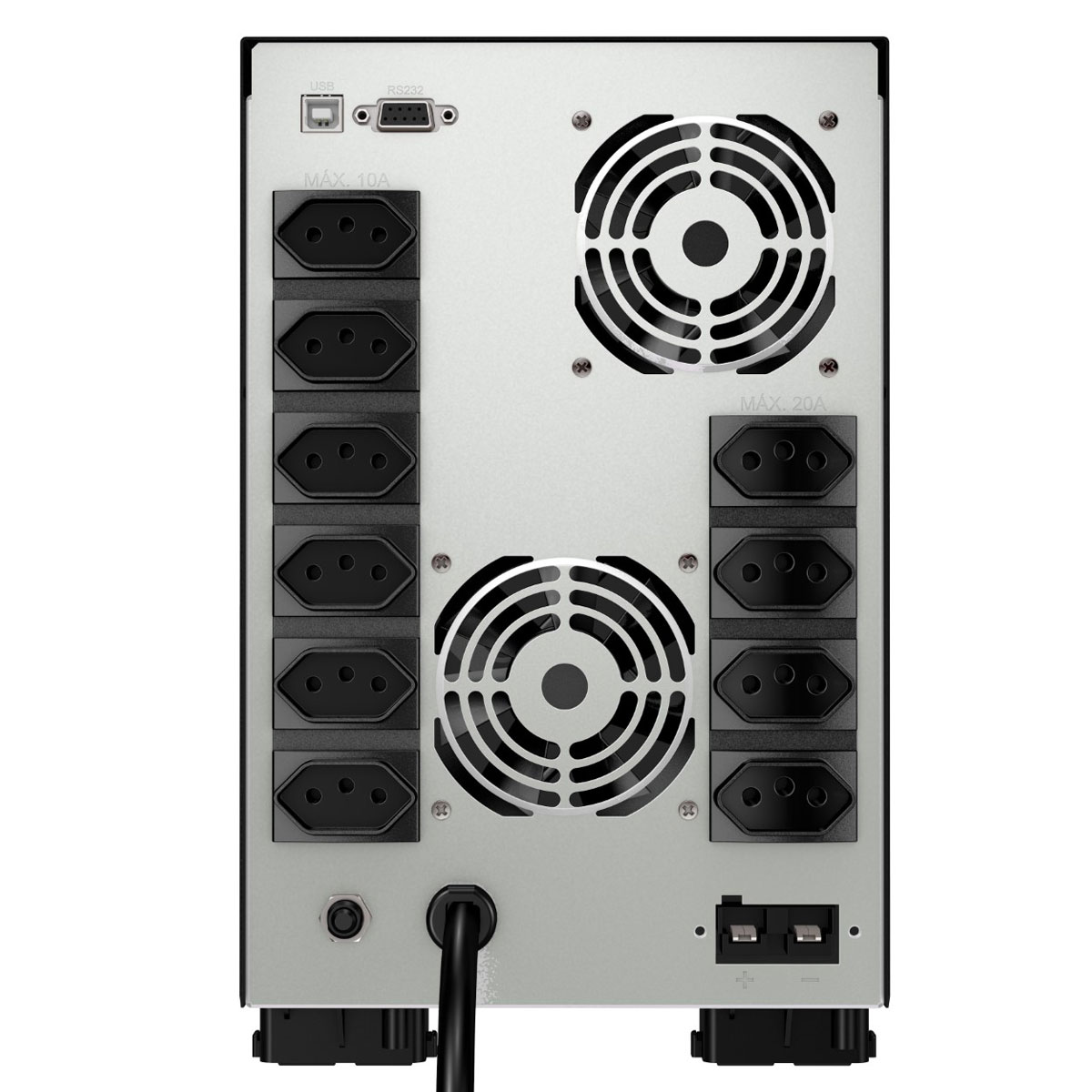 NOBREAK SMS POWER SINUS SENOIDAL 3200VA MONO 220V 10 TOMADAS - 27873 - Imagem 3