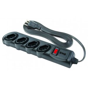FILTRO DE LINHA SMS BIVOLT 4 TOMADAS CABO 3MTS  |  62329