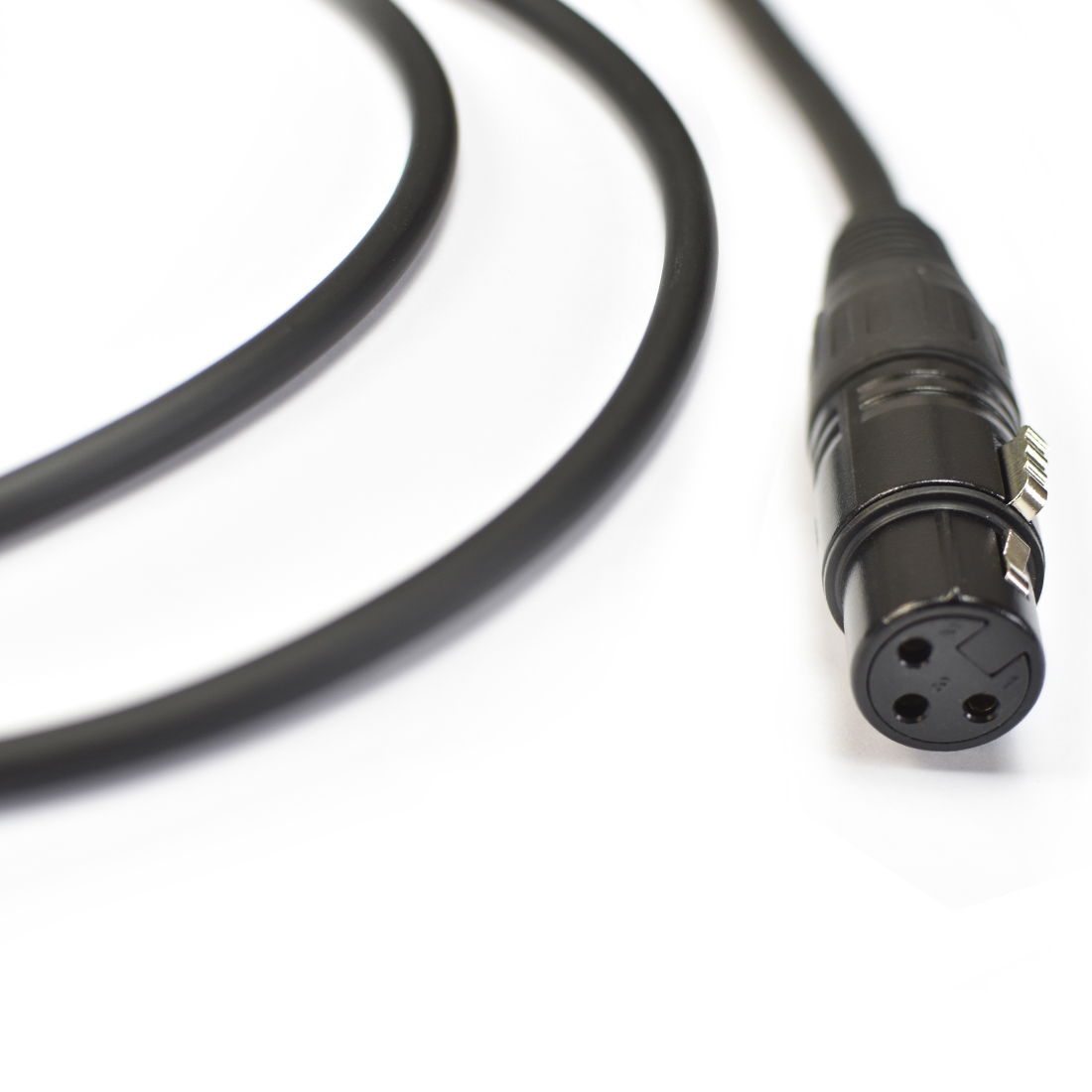 CABO DE MICROF. NINJA HG 0,20 MM P10/XLR F. 20FT 6,10M PT - Imagem 3