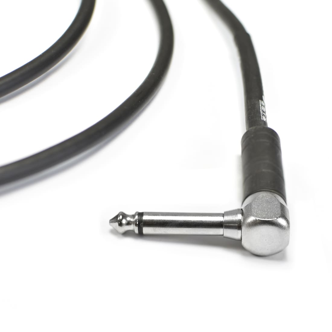 CABO DE GUITARRA ANGEL L 0,30MM P10/P10 90º 10FT 3,05 M PRETO - Imagem 4