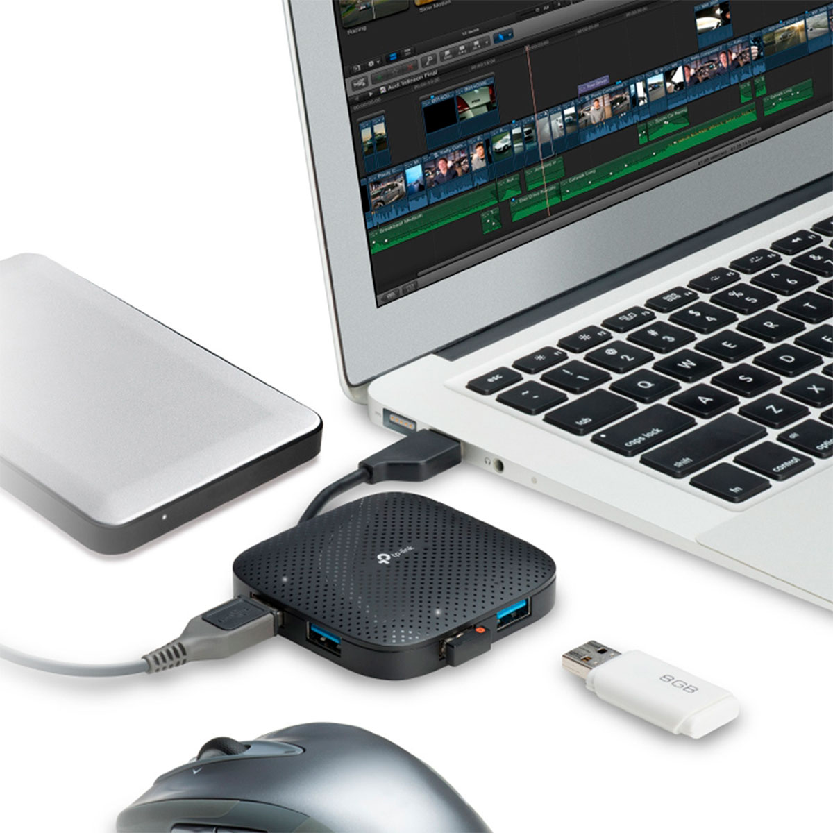 HUB UH400 USB 3.0 4 PORTAS - Imagem 4