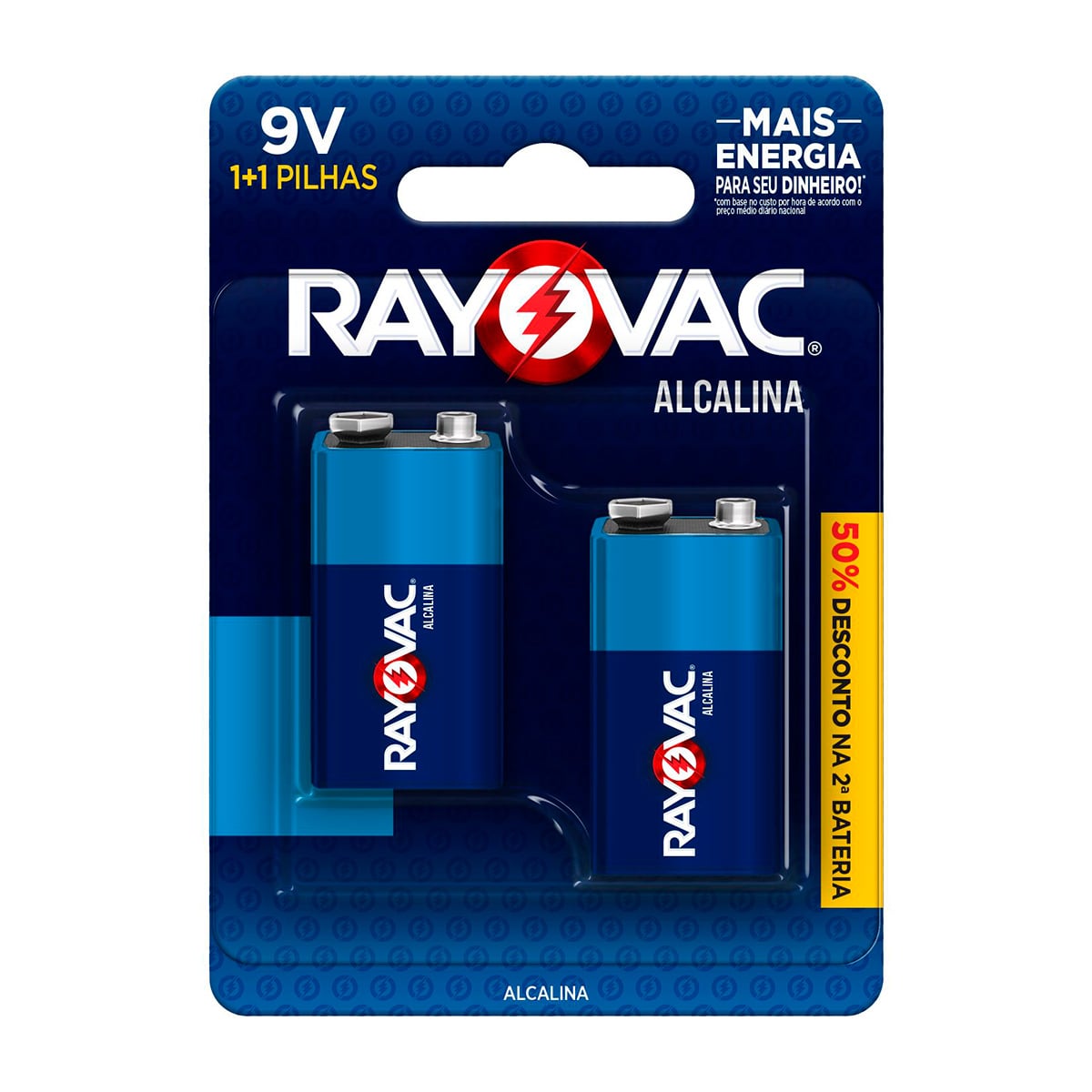 BATERIA ALCALINA 9V COM 2 20985 - Imagem 2