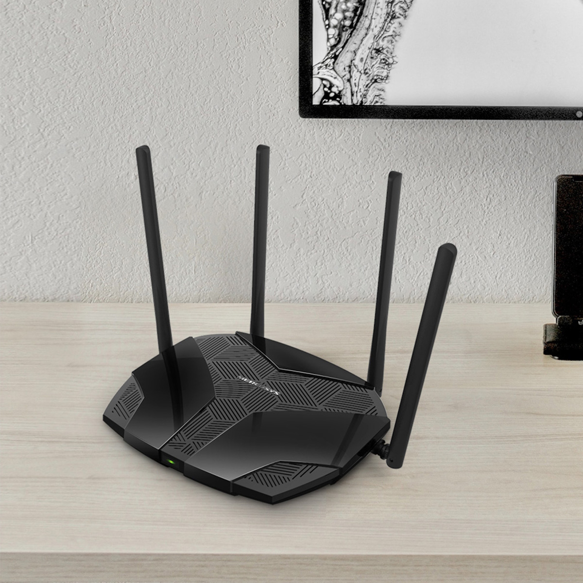 ROTEADOR WIR GIGABIT WI-FI 6 DB AX1800 MR70X BR - Imagem 4