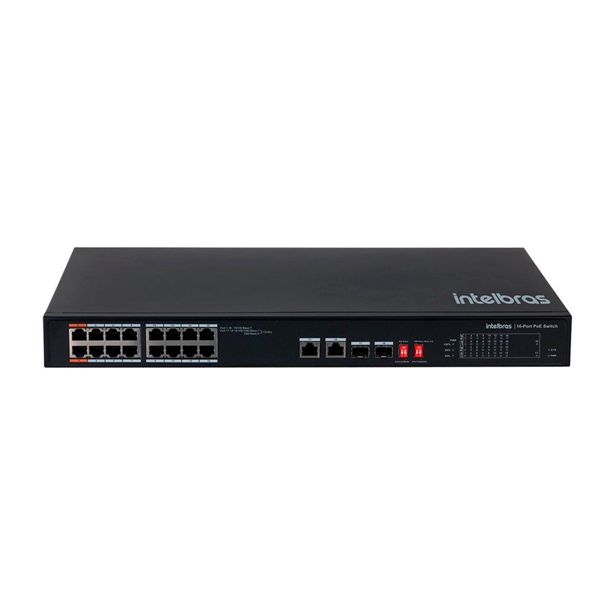 SWITCH 16P FAST POE 2P GIGABIT SF 1822 HI-POE 4760070 - Imagem 2