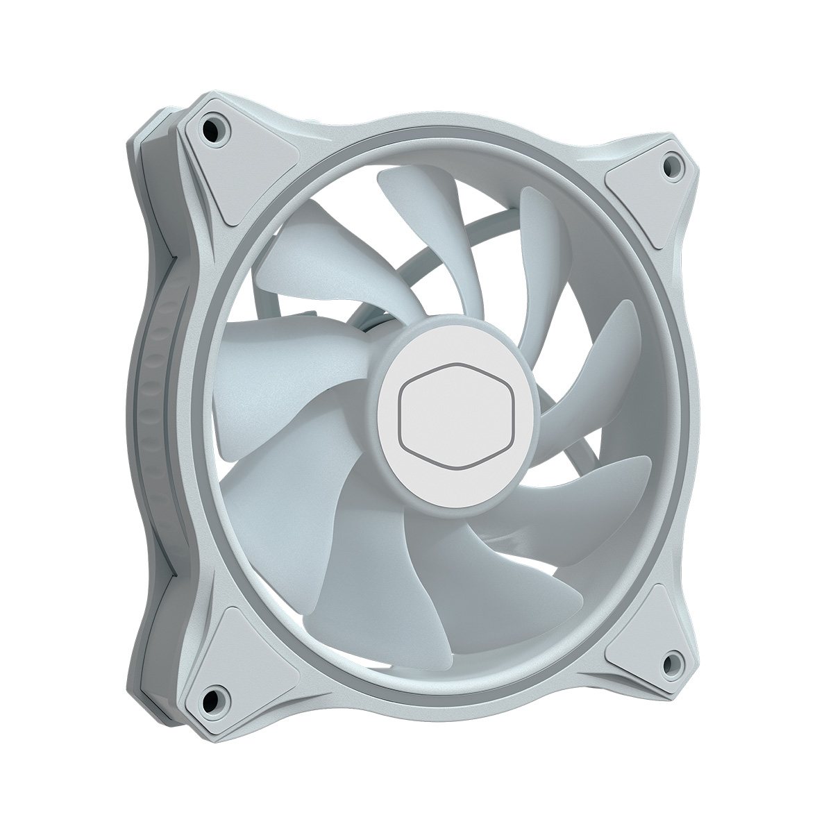 KIT 3 FAN PARA GABINETE COOLER MASTER MASTERFAN MF120 HALO ARGB 120MM BRANCO | MFL-B2DW-183PA-R1 - Imagem 5