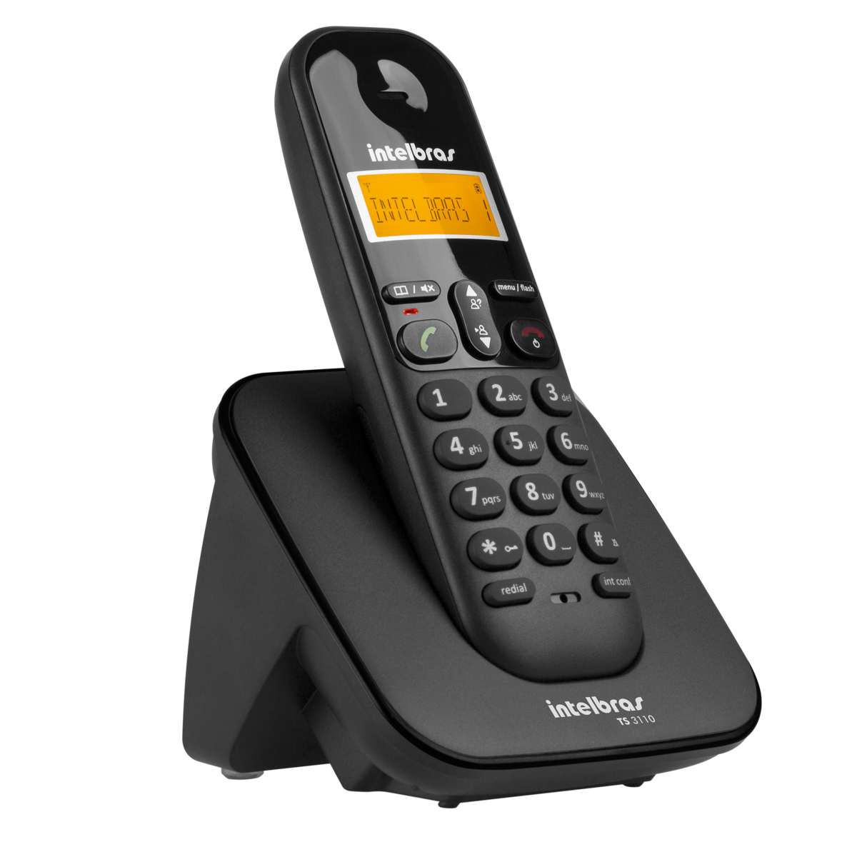 TELEFONE SEM FIO COM IDENTIFICADOR DE CHAMADAS TS 3110 PRETO 4123110 - Imagem 3