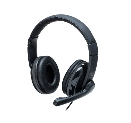 FONE DE OUVIDO HEADSET COM FIO HF700 CONEXAO USB CABO DE 210CM CANCELAMENTO DE RUIDO PH317