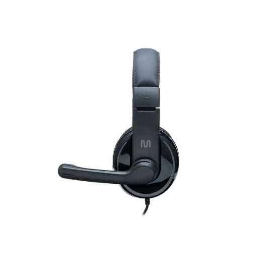 FONE DE OUVIDO HEADSET COM FIO HF700 CONEXAO USB CABO DE 210CM CANCELAMENTO DE RUIDO PH317 - Imagem 3