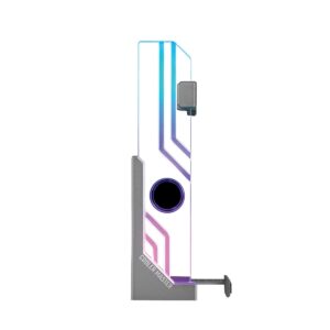 SUPORTE PARA PLACA DE VIDEO GPU ATLAS COM ILUMINACAO ARGB | MCA-U000R-AGSBTG-00