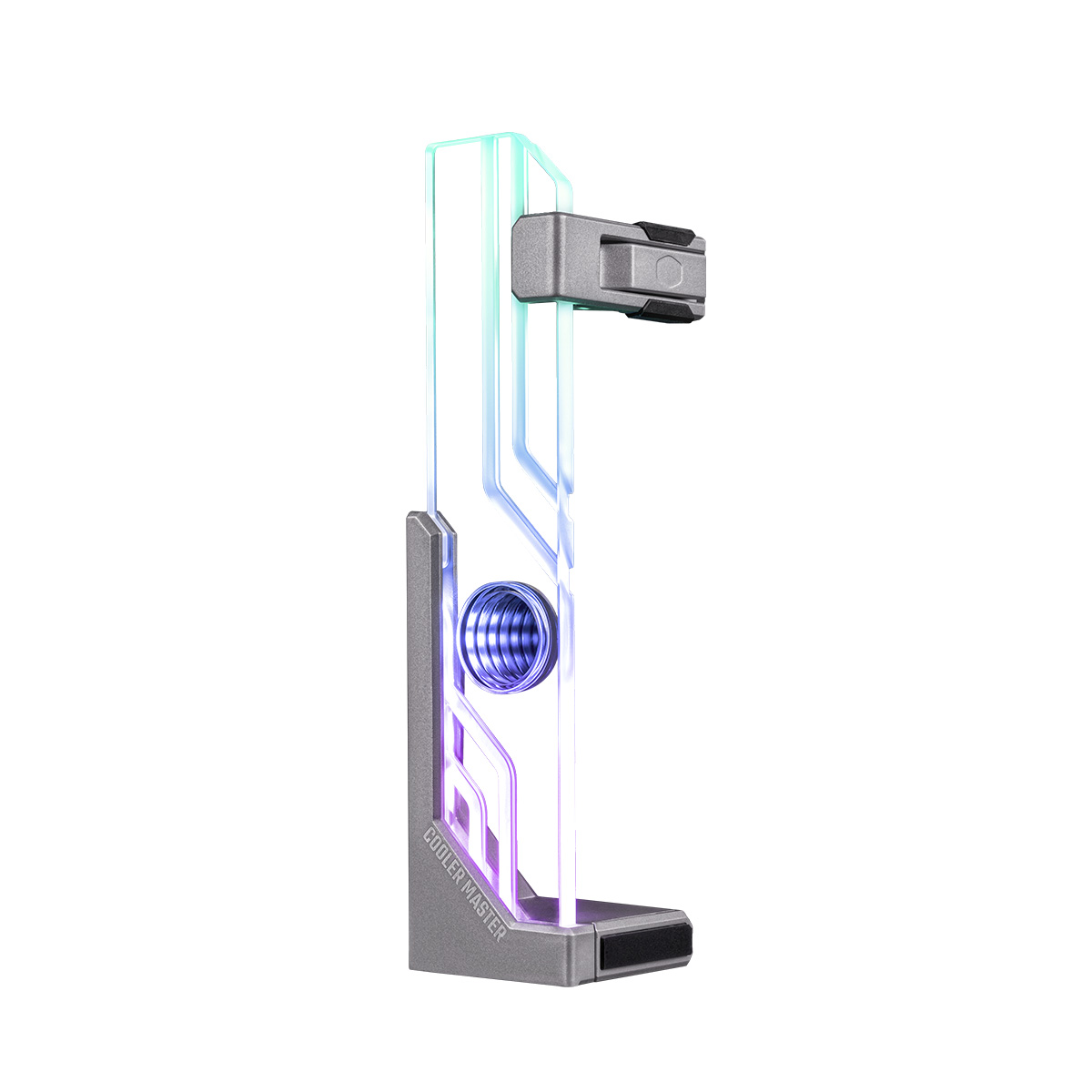 SUPORTE PARA PLACA DE VIDEO GPU ATLAS COM ILUMINACAO ARGB | MCA-U000R-AGSBTG-00 - Imagem 4