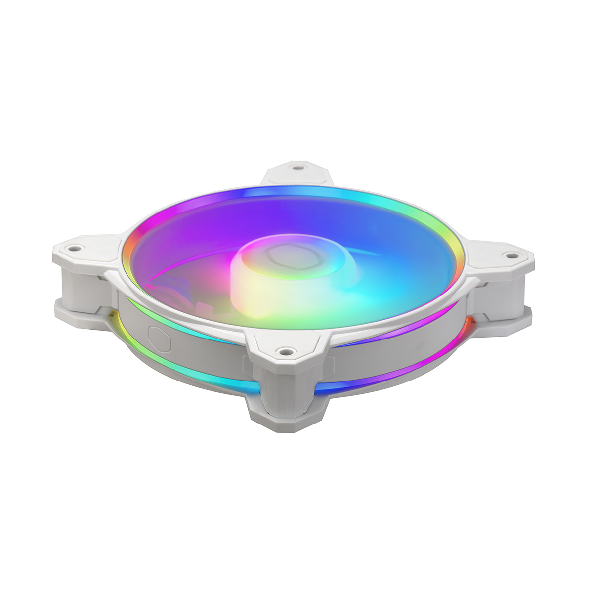 FAN PARA GABINETE COOLER MASTER MASTERFAN MF120 HALO 2 ARGB 120MM BRANCO | MFL-B2DW-21NP2-R2 - Imagem 4