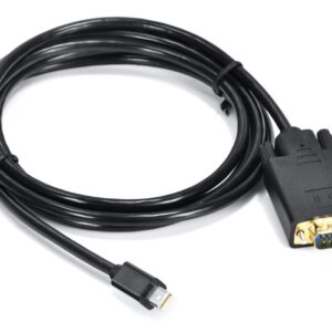CABO ADAPTADOR/CONVERSOR MINI DISPLAYPORT MACHO X VGA MACHO 1,80 METROS