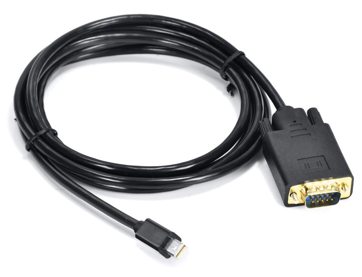 CABO ADAPTADOR/CONVERSOR MINI DISPLAYPORT MACHO X VGA MACHO 1,80 METROS - Imagem 2