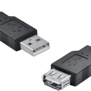 CABO EXTENSOR USB A MACHO 2.0 X USB A FEMEA 1.8M (10 UNIDADES) - UAMAF-18