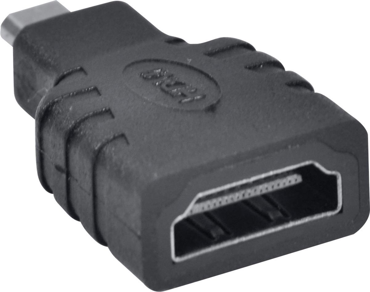 ADAPTADOR MICRO HDMI MACHO X HDMI FÊMEA - AH-MCH (5 UNIDADES) - Imagem 2