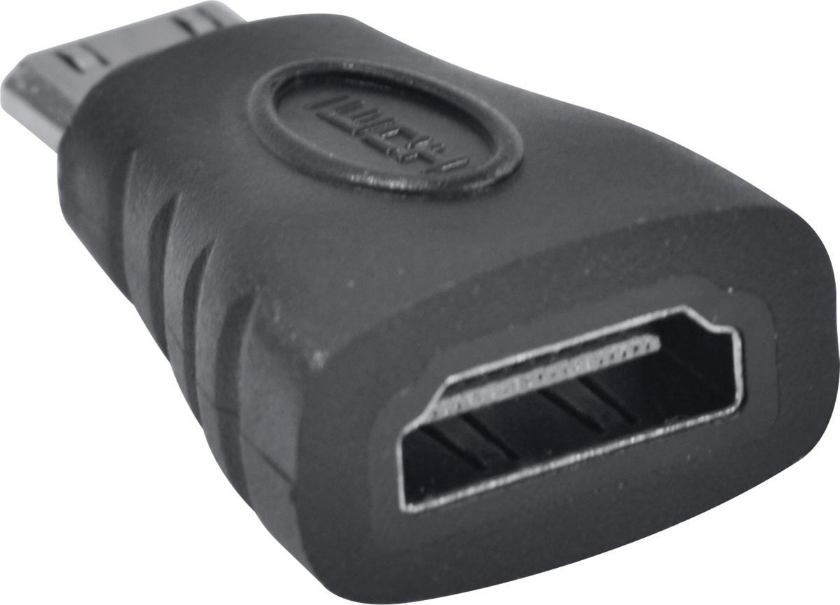 ADAPTADOR MINI HDMI MACHO X HDMI FÊMEA AHF-MH (5 UNIDADES) - Imagem 3