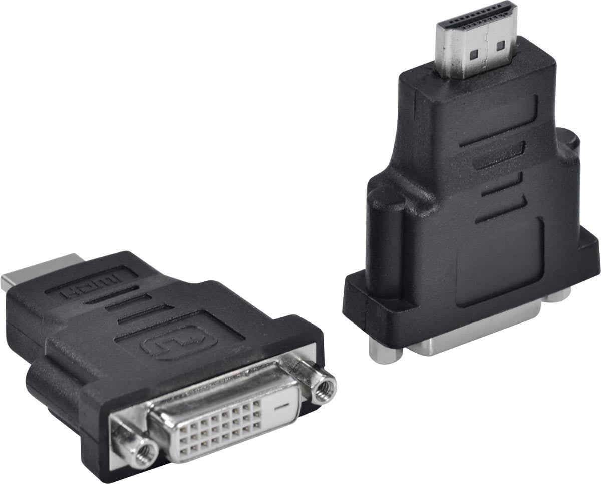 ADAPTADOR HDMI MACHO X DVI FEMEA - ADVIF-H - (5 UNIDADES)