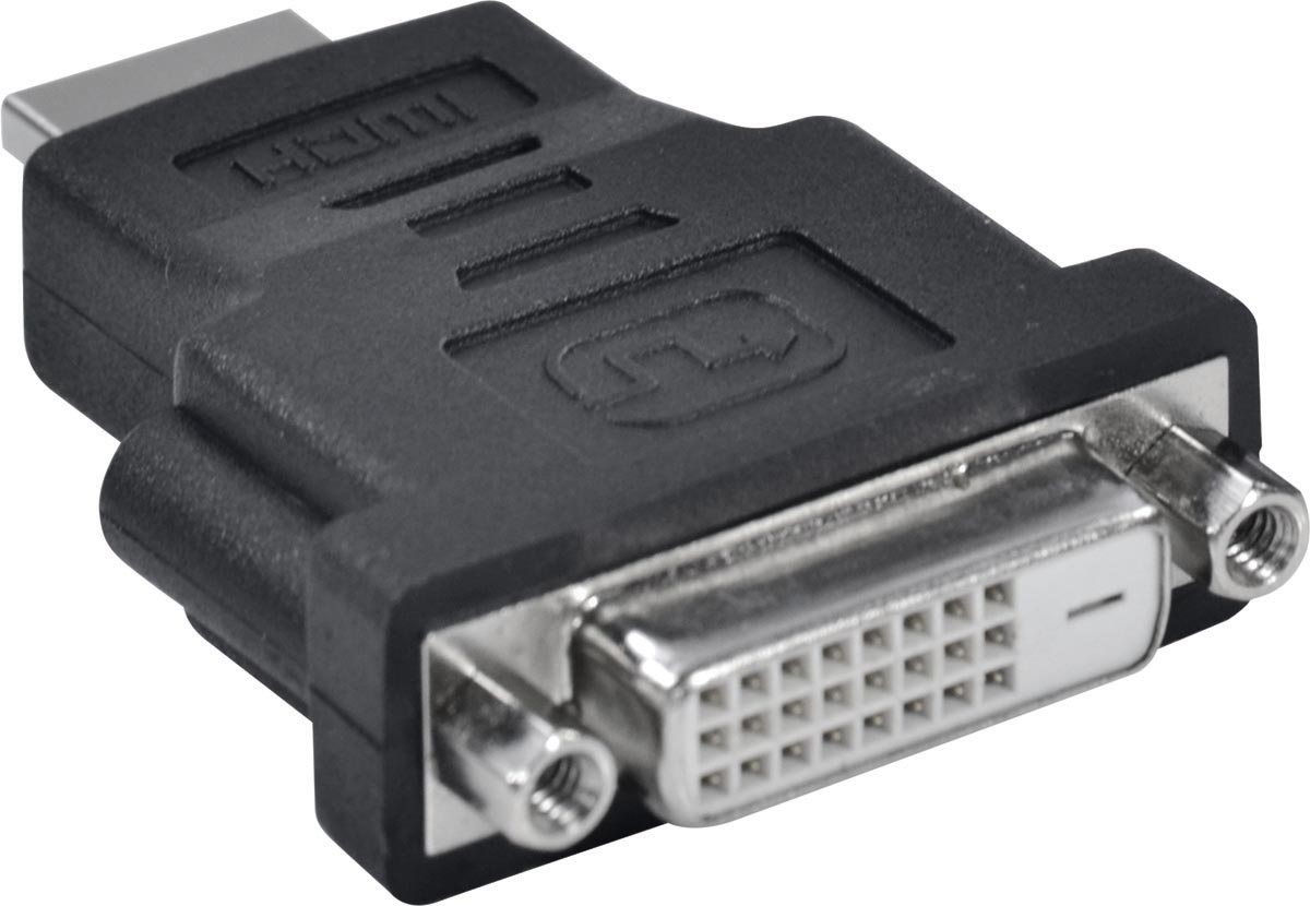 ADAPTADOR HDMI MACHO X DVI FEMEA - ADVIF-H - (5 UNIDADES) - Imagem 2