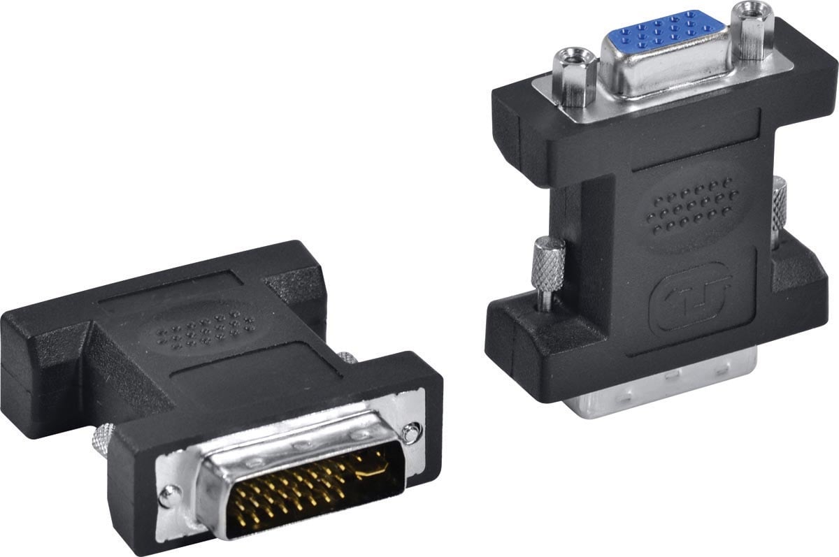 ADAPTADOR DVI MACHO P/ VGA FEMEA (PACOTE COM 5) - AVF-DVII