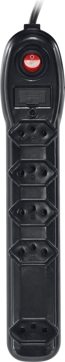 FILTRO DE LINHA 5 TOMADAS PP 0,75MM COMPRIMENTO 1MT - Imagem 4