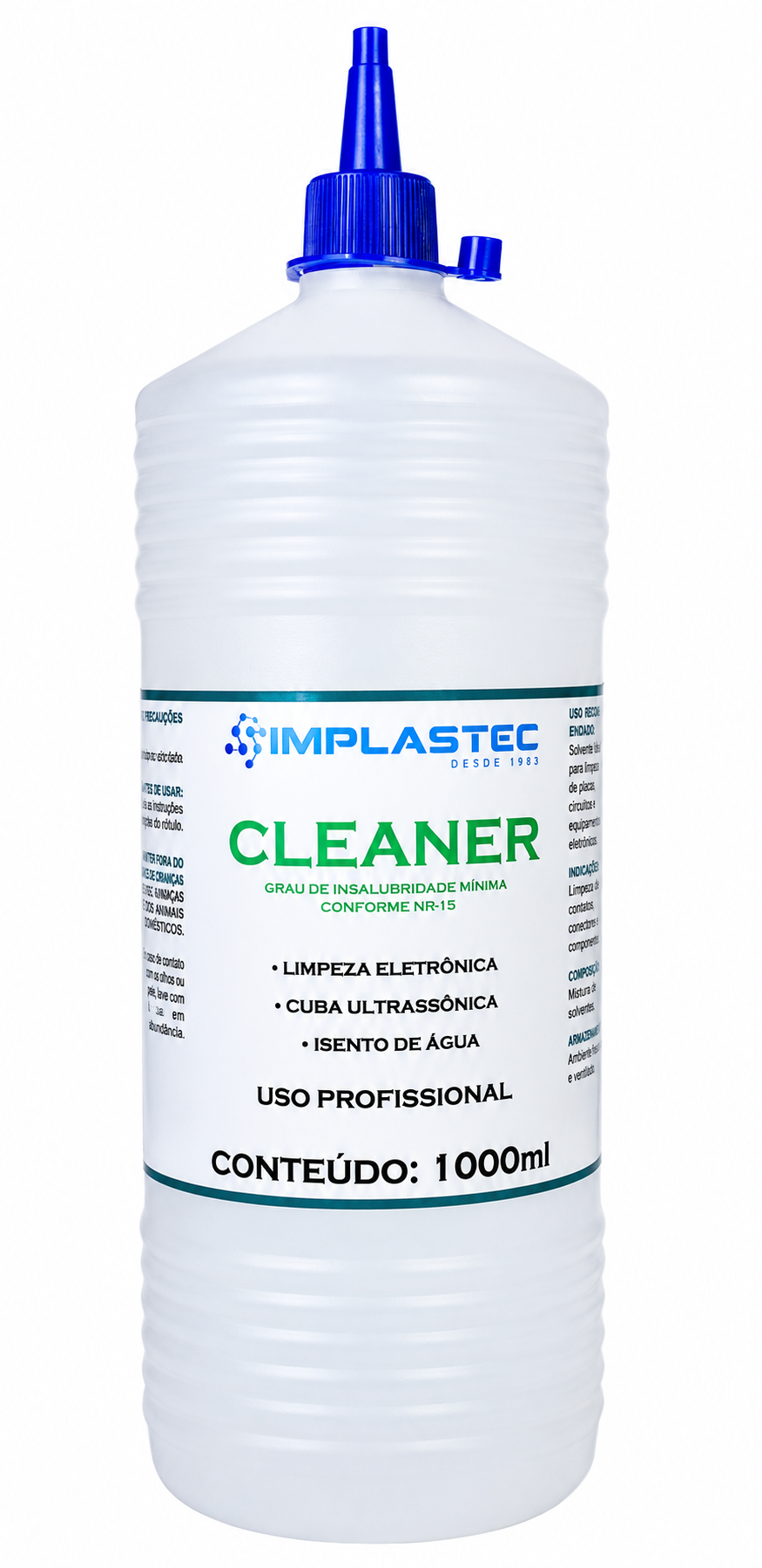 CLEANER PARA LIMPEZA ELETRÔNICA 1L COM BICO APLICADOR - Imagem 2