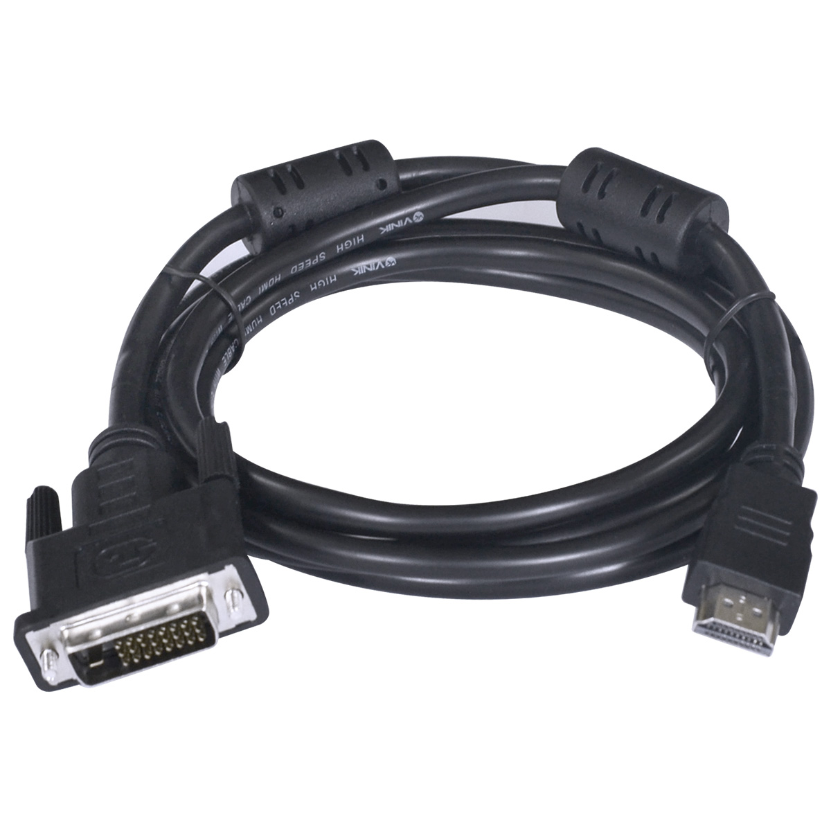 CABO HDMI MACHO PARA DVI-D 24+1 PINOS - 2 METROS - HDMI-2 - Imagem 2
