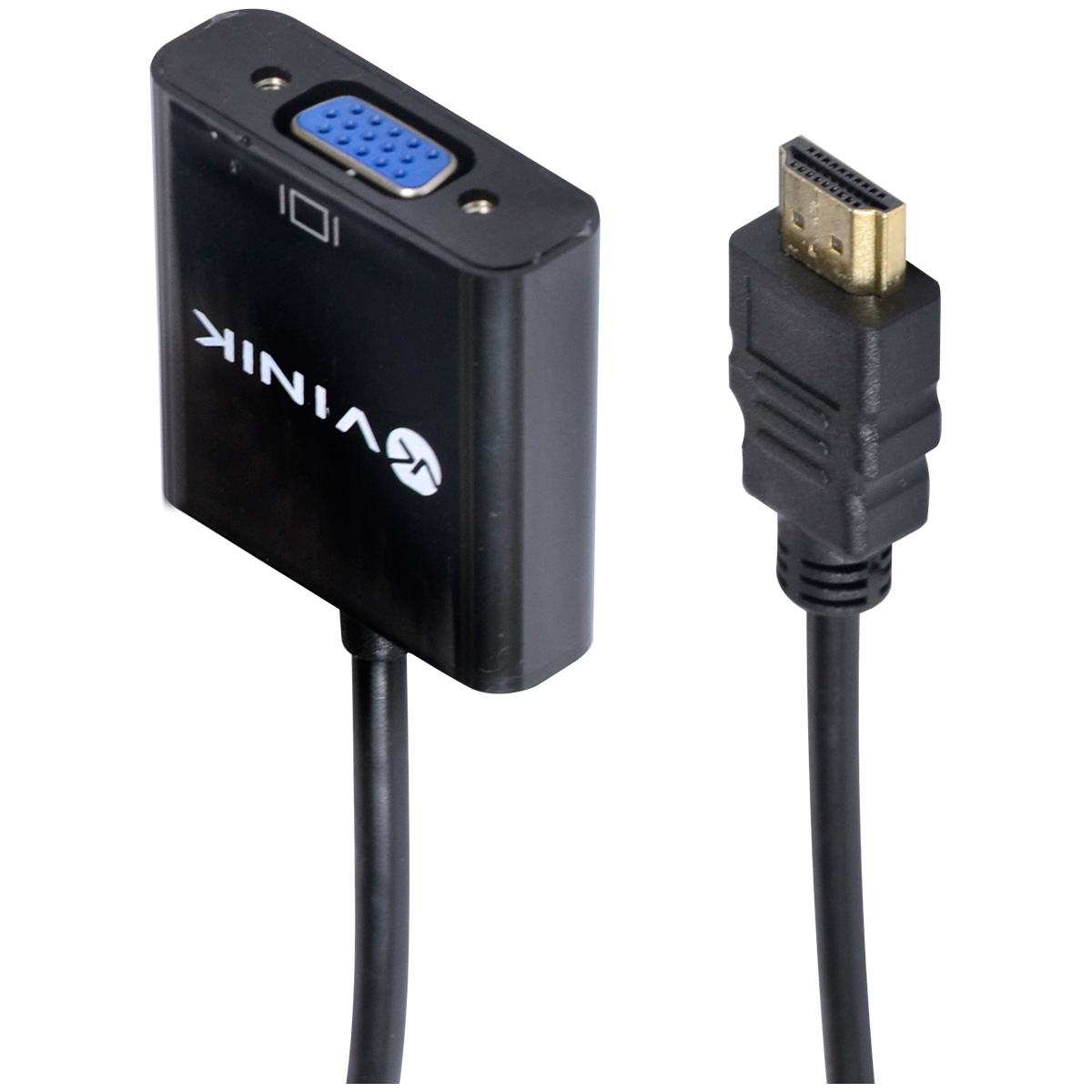 CABO ADAPTADOR CONVERSOR HDMI MACHO PARA VGA FÊMEA 25CM - Imagem 3