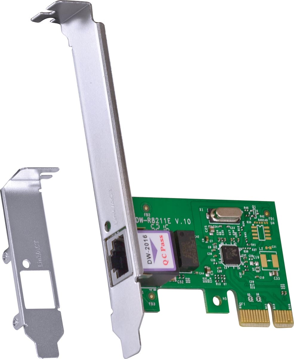 PLACA DE REDE VINIK GIGABIT 1G PCI-E X1 | PRV1000E