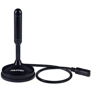 ANTENA DIGITAL HDTV 5  EM 1 VHF/UHF/FM/HDTV/4K USO INTERNO OU EXTERNO COM CABO 5 METROS DTV-150