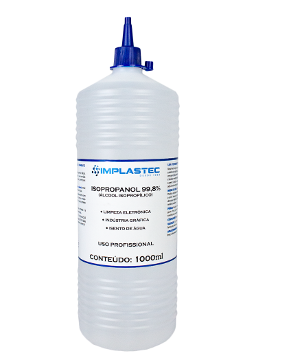 ALCOOL ISOPROPILICO 1 LITRO COM BICO APLICADOR - Imagem 2