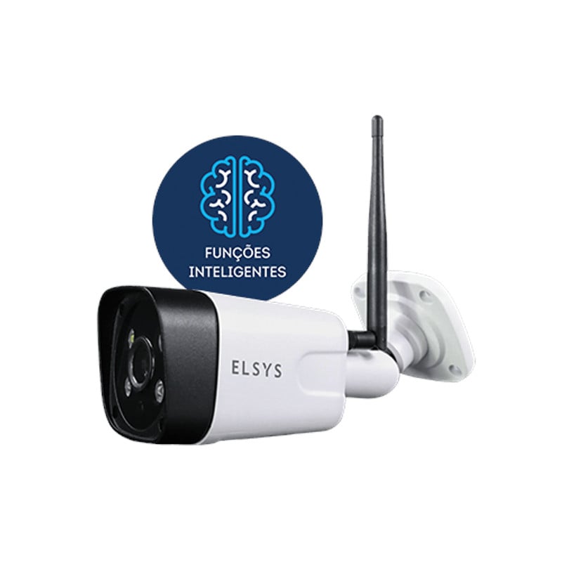 CÂMERA DE SEGURANCA WI-FI EXTERNA COM INTELIGENCIA DE VÍDEO FULL HD - ESC-WB3F - Imagem 2