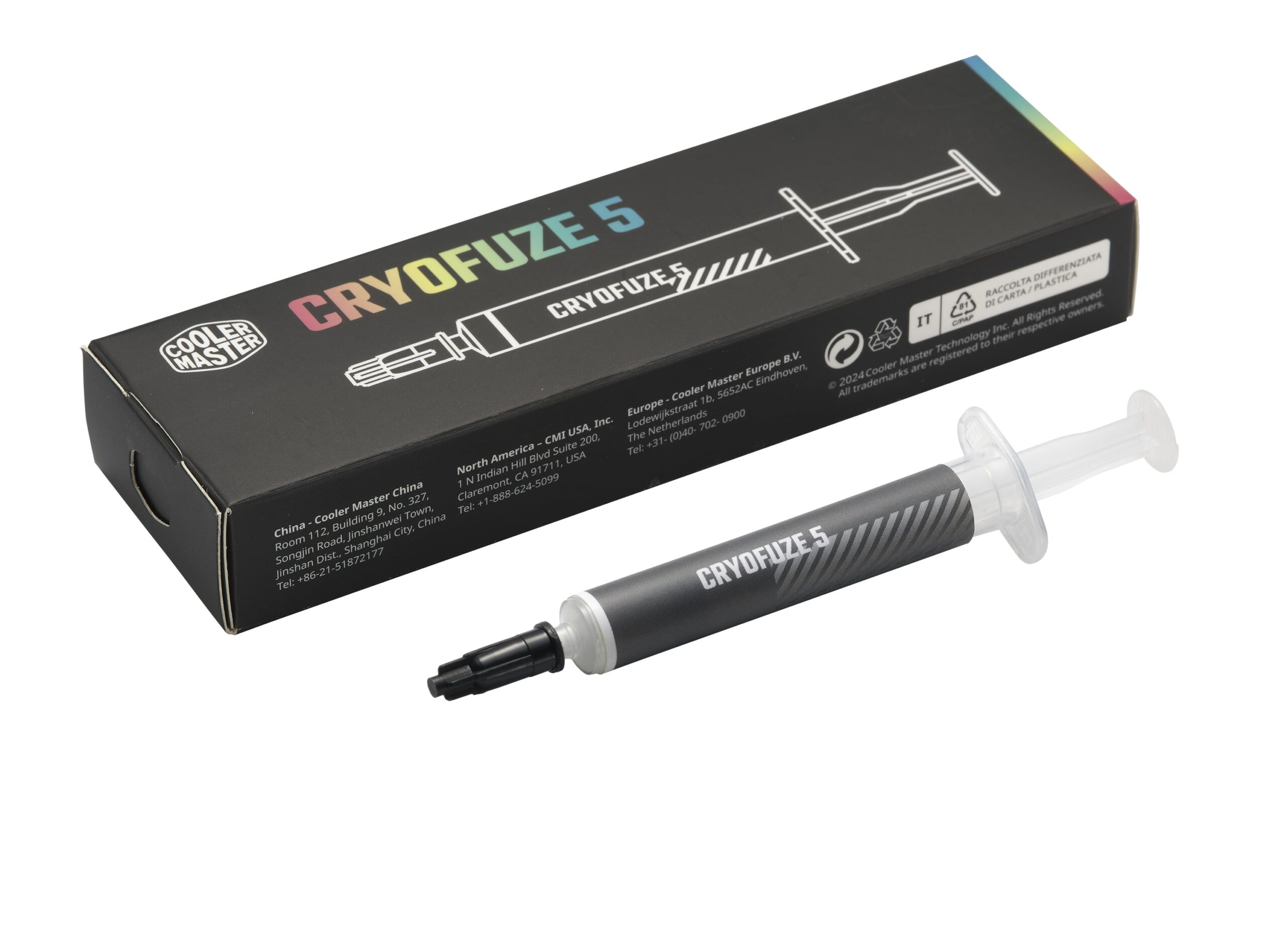 PASTA TERMICA COOLER MASTER CRYOFUZE 5 WHITE 12,5W/MK 3G | MGY-ADSW-N03G-R1 - Imagem 2