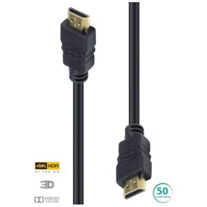 CABO HDMI 2.0 4K ULTRA HD 3D - 0,5 METRO - H20-05