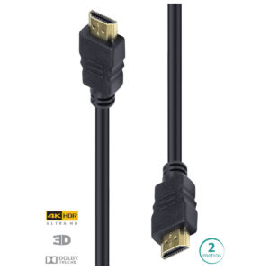 CABO HDMI 2.0 4K ULTRA HD 3D - 2 METROS - H20-2
