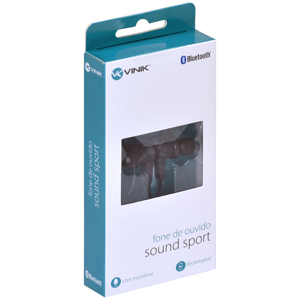 FONE DE OUVIDO SOUND SPORT BLUETOOTH COM MICROFONE - Imagem 6