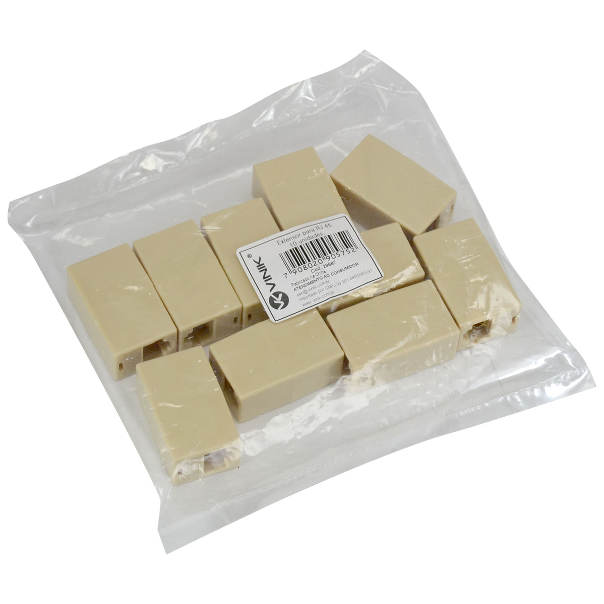 EMENDA PARA RJ45 TIPO CAT5 - Imagem 4