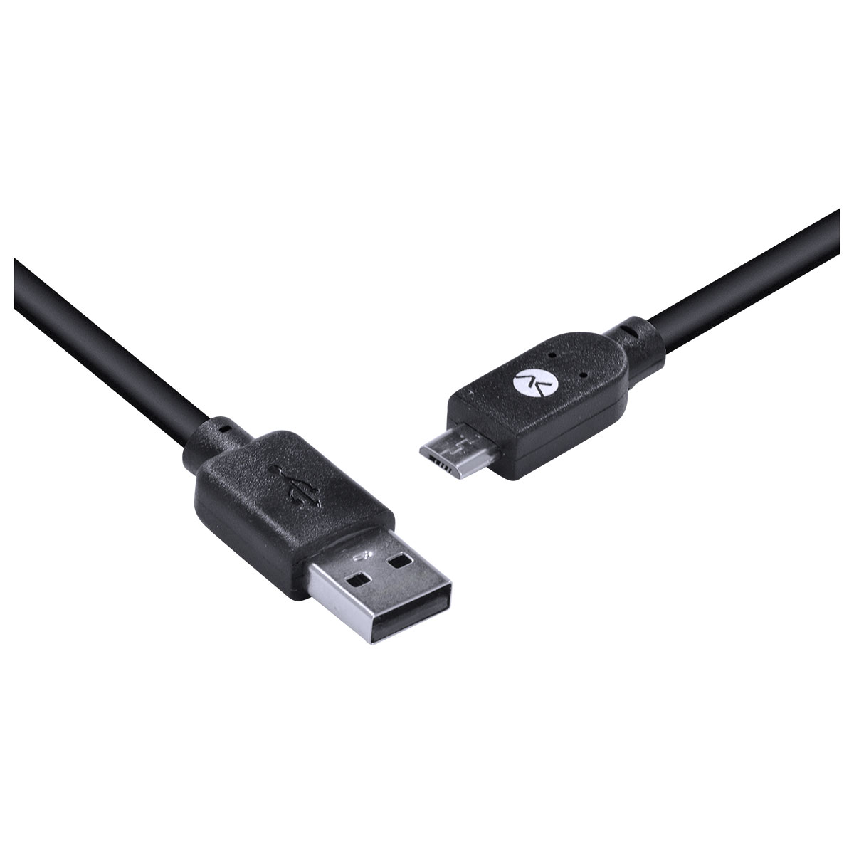 CABO USB X MICRO USB B 2.0 5 PINOS 1 M PRETO - MUSB-1 - Imagem 2
