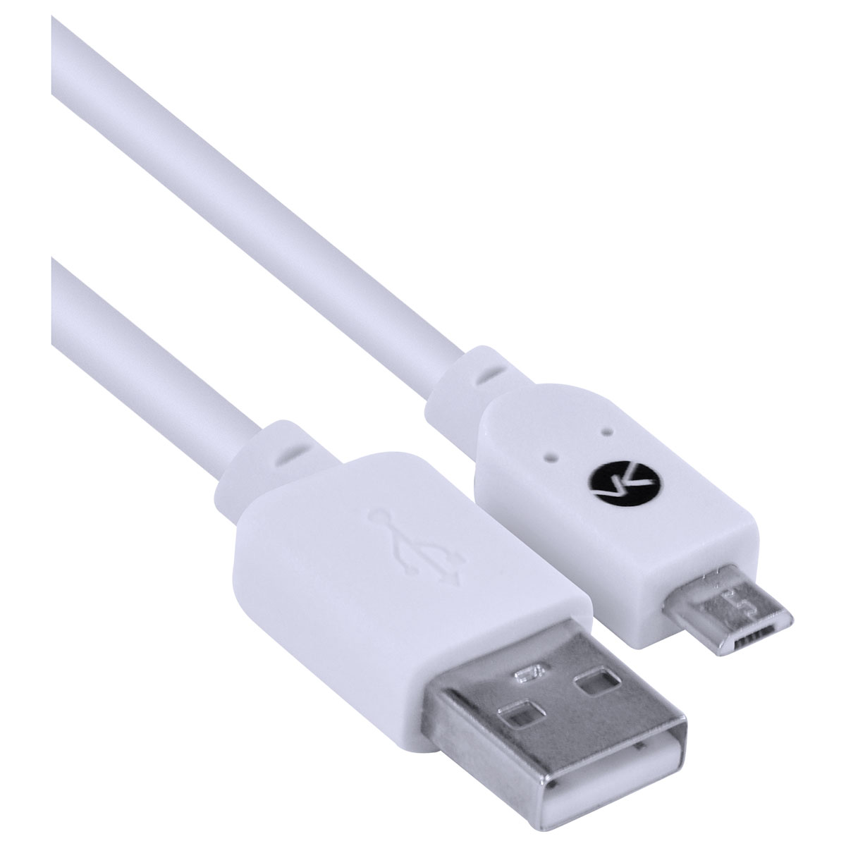 CABO USB X MICRO USB A 2.0 2M BRANCO - MUSB-2 - Imagem 3