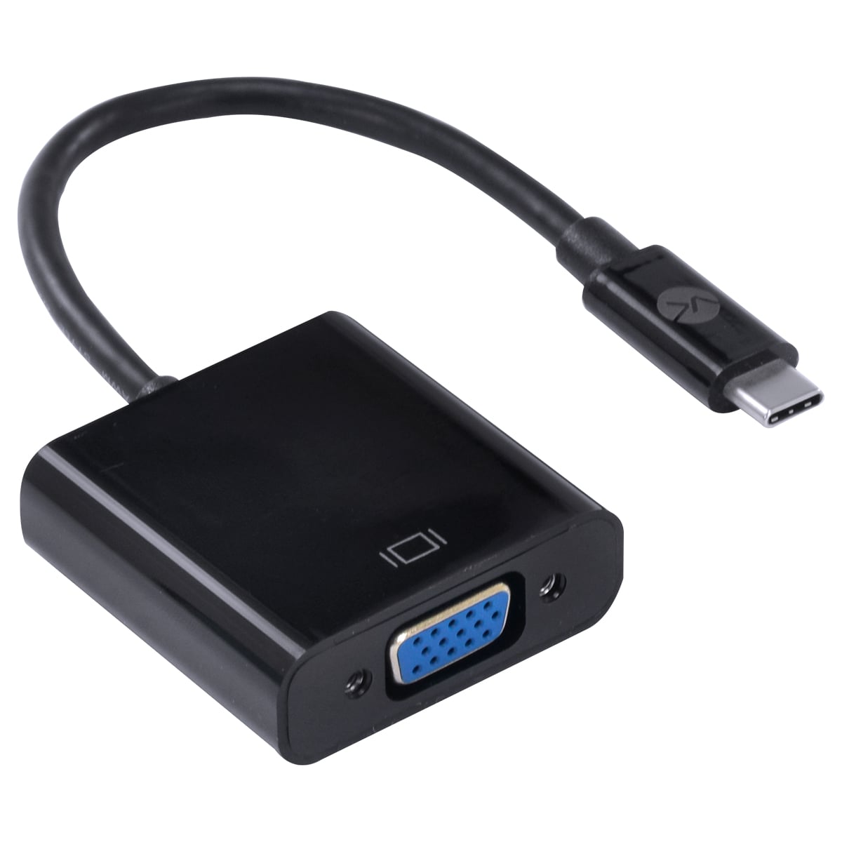 ADAPTADOR USB TIPO C X VGA FÊMEA FULL HD 1080P 20CM - ACHDMI-20 - Imagem 2