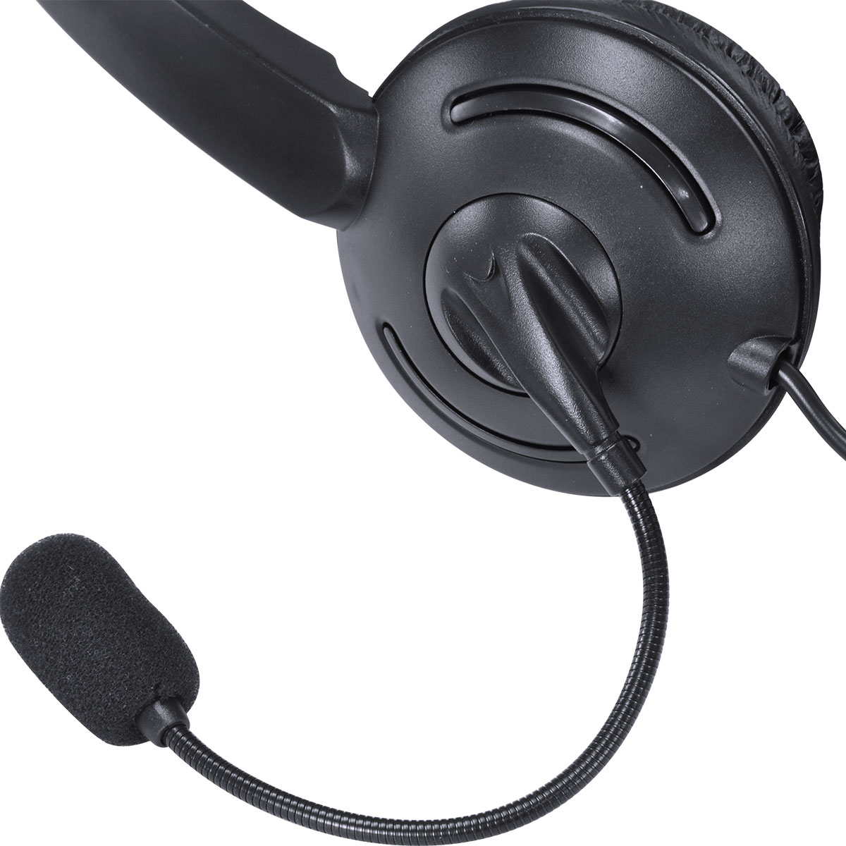 FONE DE OUVIDO HEADSET CORP USB COM MICROFONE - PRETO - VK390 - Imagem 6