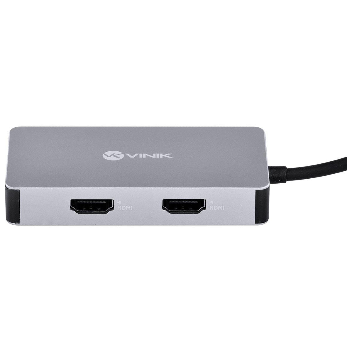 HUB USB TIPO-C 5 EM 1 COM 2X HDMI + VGA + USB 3.0 + POWER DELIVERY (PD) 60W - HC-5VGA - Imagem 5