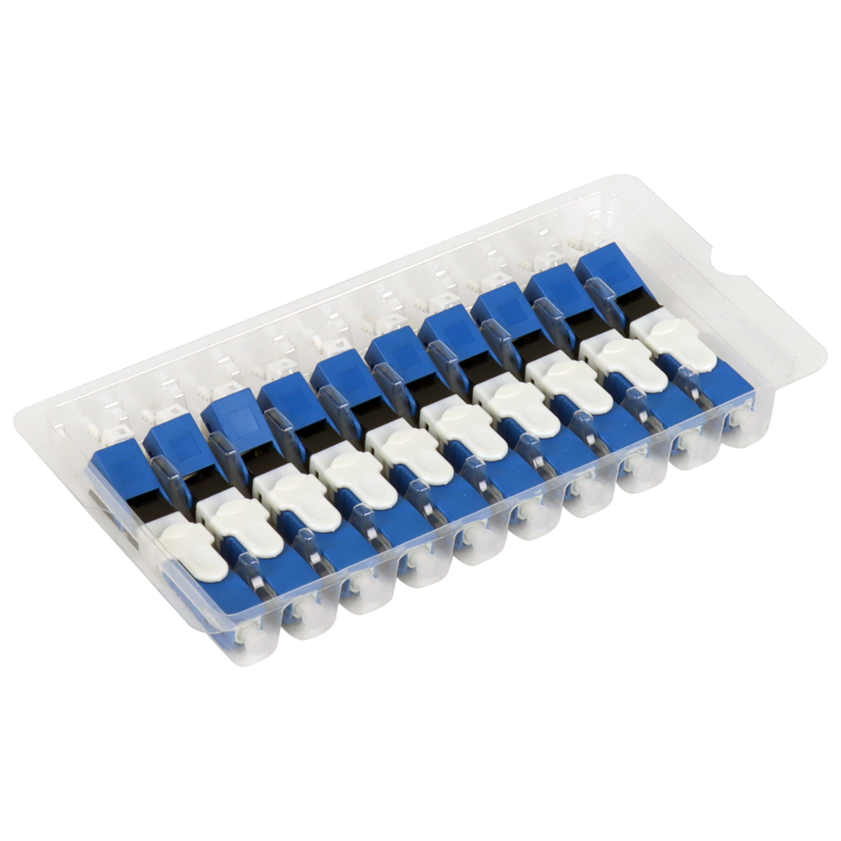 CONECTOR FAST SC/UPC C/ CLIP E TRAVA CF-5204A-U EMBALAGEM C/10 - Imagem 5