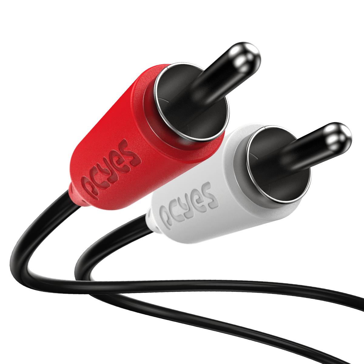 CABO 2 RCA M PARA P2 3.5MM M - 2 MTS - P2R35-2 - Imagem 5