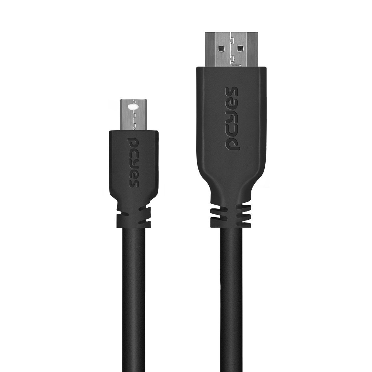 CABO MINI DISPLAYPORT MACHO PARA HDMI 2.0 MACHO 2 METROS - PMDPH-2 - Imagem 4