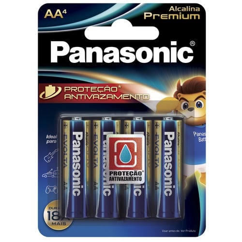 PILHA ALCALINA PREMIUM AA COM 4 LR6EGR/4B96 - Imagem 2