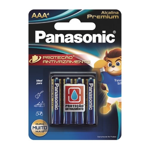 PILHA ALCALINA PREMIUM AAA COM 4 LR03EGR/4B96 - Imagem 2