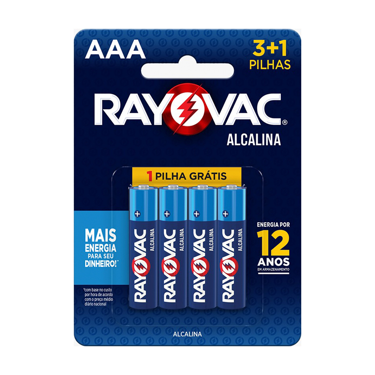 PILHA ALCALINA AAA COM 4 20324 - Imagem 2