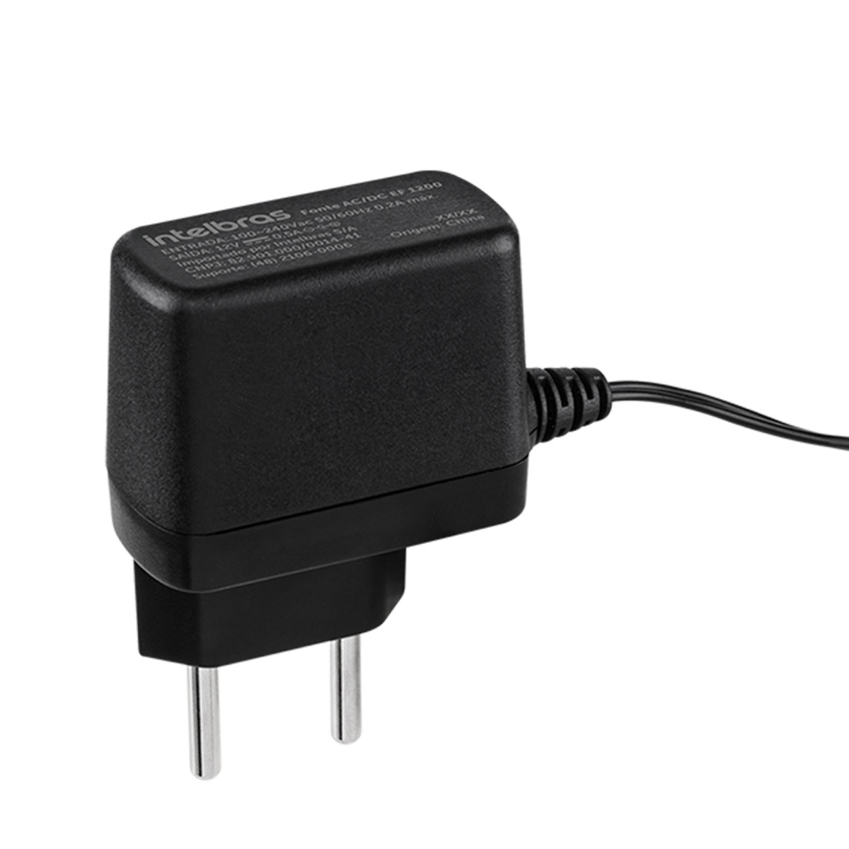 FONTE DE ALIMENTACAO CFTV AC/DC 12V 0,5A - EF 1200 4820029 - Imagem 4