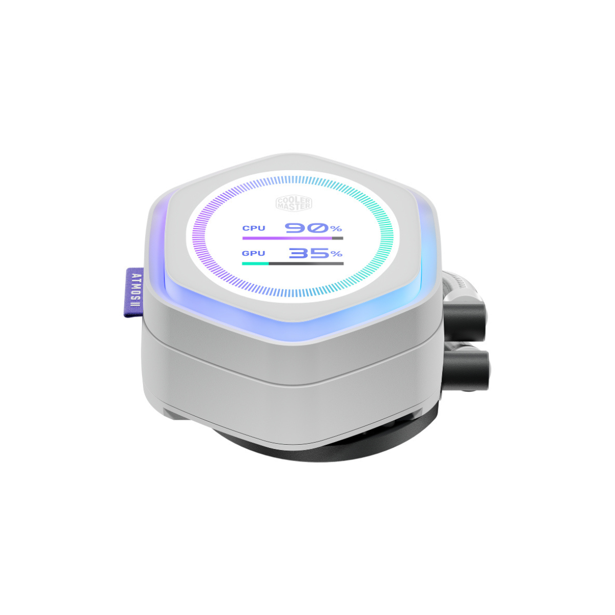 FLEX KIT COOLER MASTER LCD PARA WATER COOLER BRANCO | RL-LCFK-FLCD-RW - Imagem 2