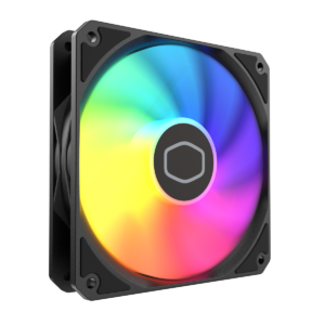 COOLER FAN PARA GABINETE COOLER MASTER MF120 LITE ARGB PRETO 120MM  |  MFW-B2DN-17NPA-R1